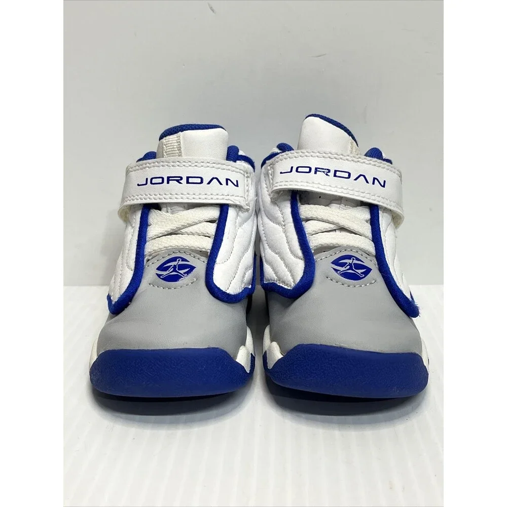 Nike Air Jordan Pro Strong White Royal Blue Toddlers Size 7C Sneakers dc7910-104
